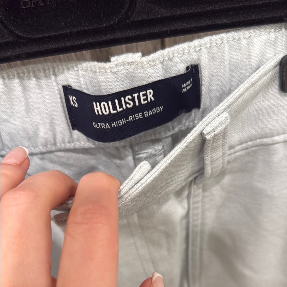 Women’s baby blue Cargo Pants - Picture 2 of 4